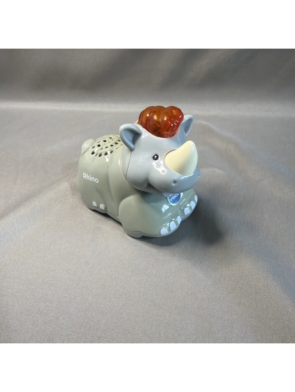 Vtech Ryan the Rhino Go Smart Animals Interactive -Tested Works